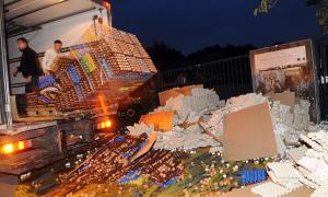 Французькі фермери побили 100 тисяч яєць