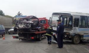 У страшній аварії в Тернополі згоріли дві людини