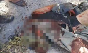 Сирійські бойовики зняли на відео, як вони відрізають голову збитому пілоту