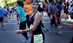 Памела Андерсон пробігла благодійний марафон у Нью-Йорку