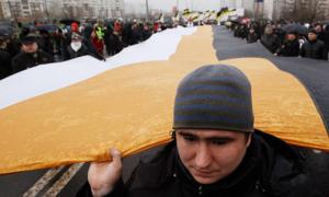 У Москві під час Російського маршу затримали 30 людей