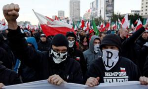 У Варшаві під час святкування незалежності Польщі поліція затримала понад 70 людей