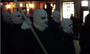 Понад 150 ультраправих в масках пройшли маршем центром Львова