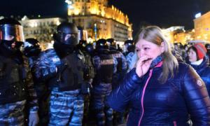 Більшість затриманих учасників мітингу вже відпустили з міліції
