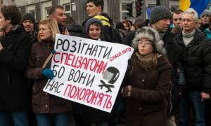 ВВ МВС України наголошують, що іноземні війська не брали участі у київських розгонах