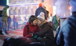 Столичний фотограф опублікував останні півгодини перед розгоном Євромайдану