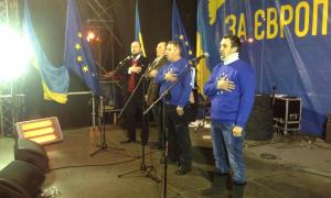 Цієї ночі активісти Євромайдану навідали «беркутівців»