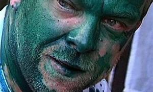 Власенка у Харкові знову облили зеленкою