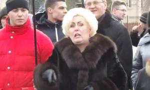 Мер Слов’янська влаштувала «гарячий прийом» учасникам автопробігу на підтримку Євромайдану