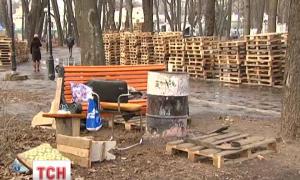 Екологи поскаржилися до ГПУ на антимайданівців, які погано прибрали Маріїнський парк