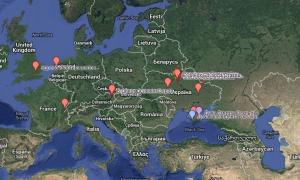 Активісти створюють карту офісів і будинків українських можновладців