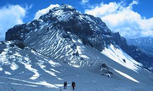Альпіністи записали звернення до Майдану під час сходження на гору Аконкагуа