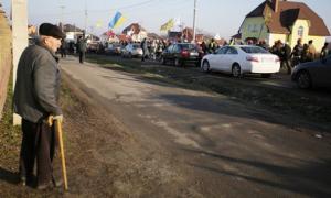 В автопробігу до резиденції Януковича взяли участь понад 1000 автівок 