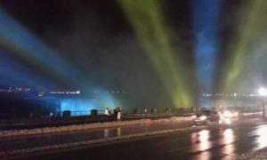 Ніагарський водоспад у США став жовто-блакитним на знак підтримки українців