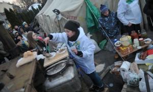 На утримання Євромайдану пішов уже мільйон гривень