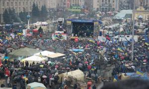 На Народне віче зібралися кілька десятків тисяч українців