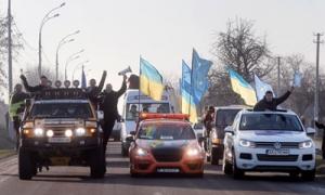 ДАІ вилучають права в учасників автопробігу до Межигір’я