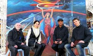 Влада Литовченко отримала медаль від президента Палестини