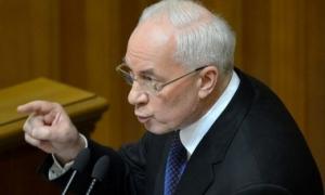 Азаров назвав мітингарів на Грушевського терористами