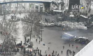 «Беркут» знову почав наступ на мітингувальників