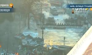 Зранку на Грушевського зберігається тиша