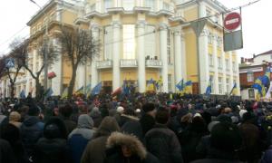 У Вінниці почався штурм Облради