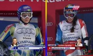 Дві гірськолижниці отримали олімпійське «золото» за спуск з однаковим часом