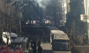 До парламенту стягують спецназівців