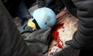 У загиблих мітингувальників помітні смертельні рани в головах та шиях 