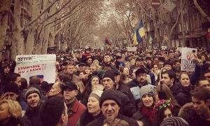 В Одессе прошла акция протеста против агрессии РФ