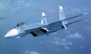 Український Су-27 перехопив російських винищувачів