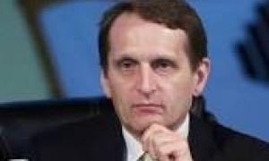 Спікер Держдуми РФ:  ситуацію в Україні можна врегулювати шляхом політичного діалогу