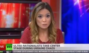 Ведуча російського каналу звільнилася в прямому ефірі через події в Криму