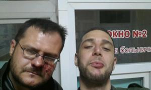 Під час штурму військової частини побили журналістів