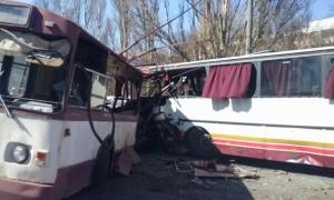 У зіткненні тролейбуса з автобусом на Донеччині загинули 5 людей