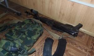 На Чонгарі затримали п’яного озброєного російського військового