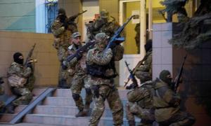 Краматорск штурмовал Петербургский спецназ