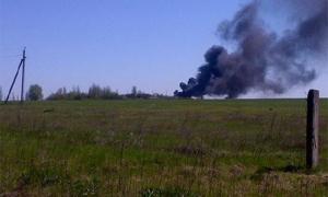 У Краматорську вибухнув вертоліт, можливо, через обстріл