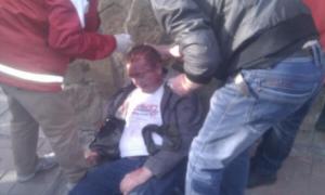 У Харкові побилися футбольні фани і проросійські активісти