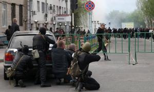 В распоряжении луганских сепаратистов имеются гранатометы и автоматы