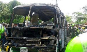 В Колумбии в загоревшемся автобусе погибли 30 детей