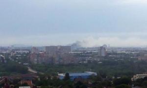 Палац спорту в Донецьку вночі підпалили бойовики