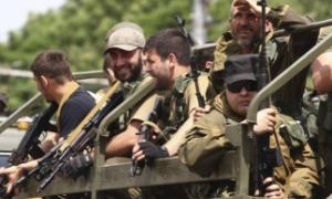 Чеченским боевикам в Донецке каждые сутки платят по 300 долларов