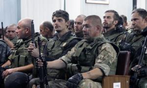 Зі Слов’янська повернувся перший батальйон Нацгвардії, сформований з майданівців