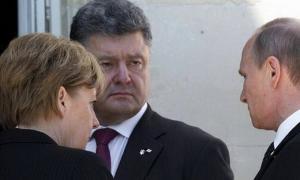 Порошенко та Путін кілька хвилин поспілкувалися у Нормандії