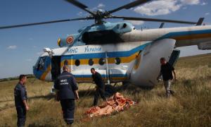 ЗМІ: На Харківщині упав вертоліт, що доставляв вантаж у зону АТО