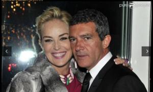 Знову вільний Бандерас заграє до Шерон Стоун