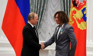 Путін нагородив Леонтьєва орденом Дружби
