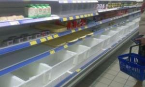 У кримських магазинах закінчилося українське молоко