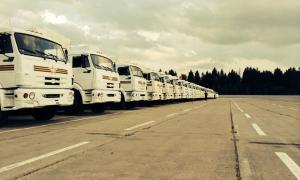 В Україну з Росії їде 280 КамАЗів із «гуманітаркою»